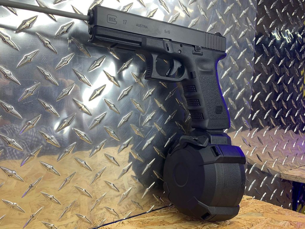 Glock 50 Round Drum Magazine Arthur Webb Firearms